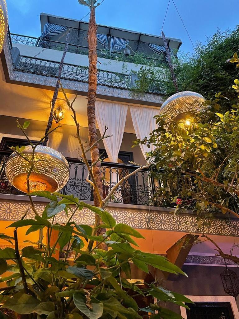 马拉喀什Riad Des Mile Nuits别墅 外观 照片